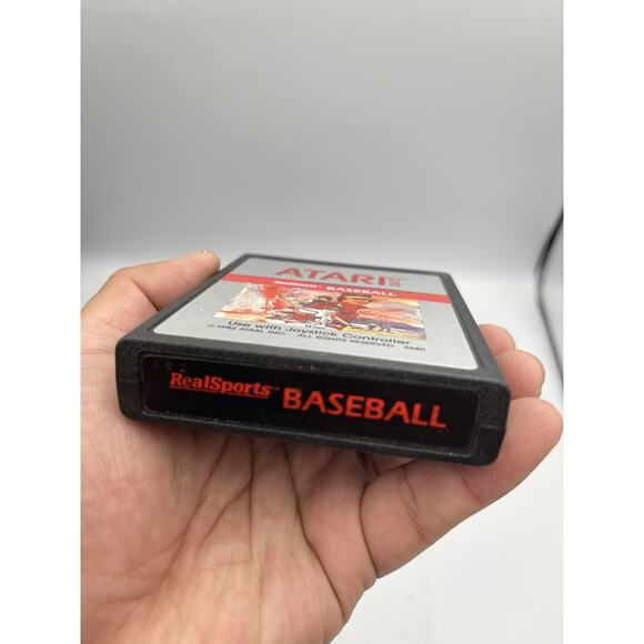 Atari 2600 - RealSports Baseball Game 1982 - Picture 2 of 4
